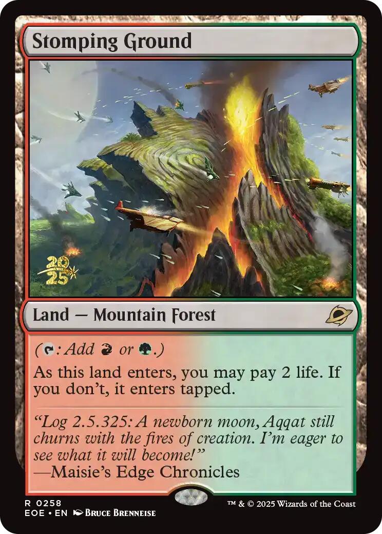 Stomping Ground [Edge of Eternities Prerelease Promos] | Game Master's Emporium (The New GME)