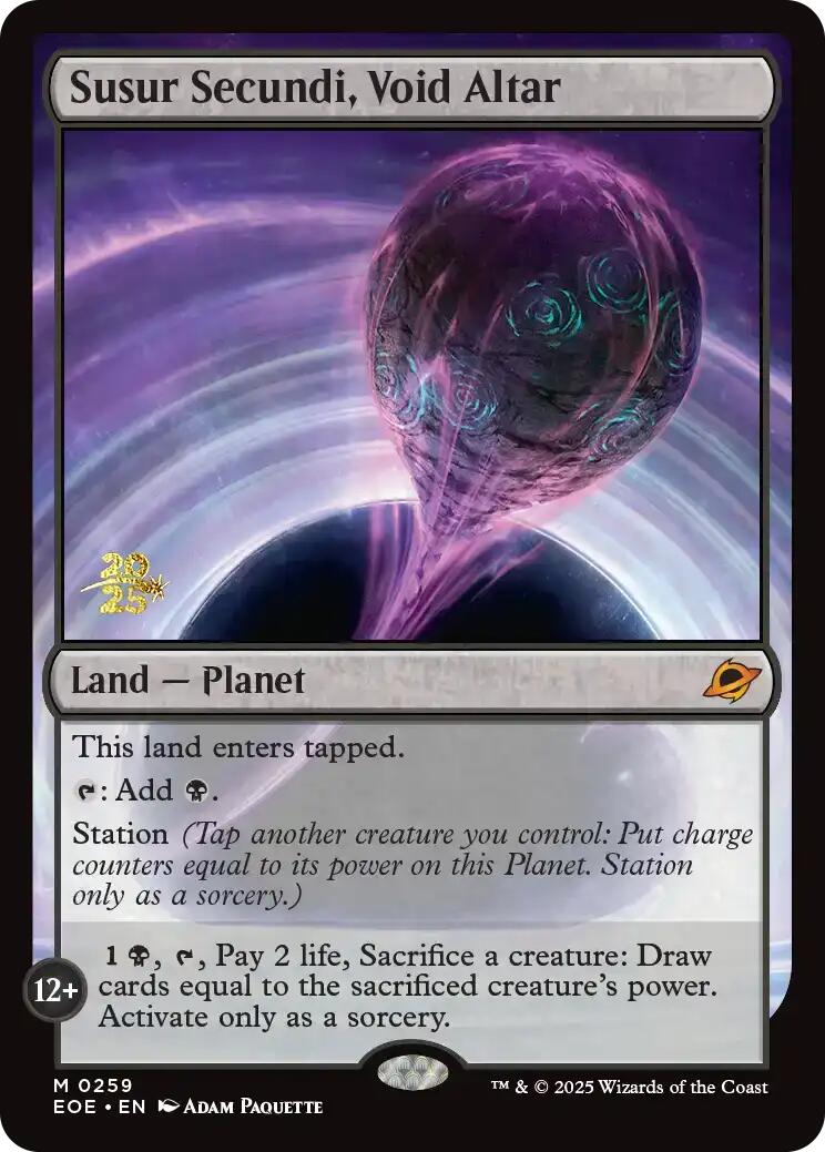 Susur Secundi, Void Altar [Edge of Eternities Prerelease Promos] | Game Master's Emporium (The New GME)