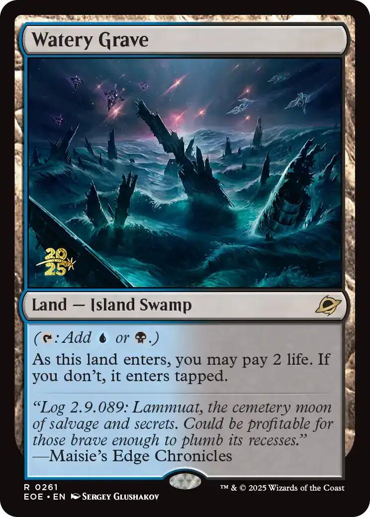 Watery Grave [Edge of Eternities Prerelease Promos] | Game Master's Emporium (The New GME)