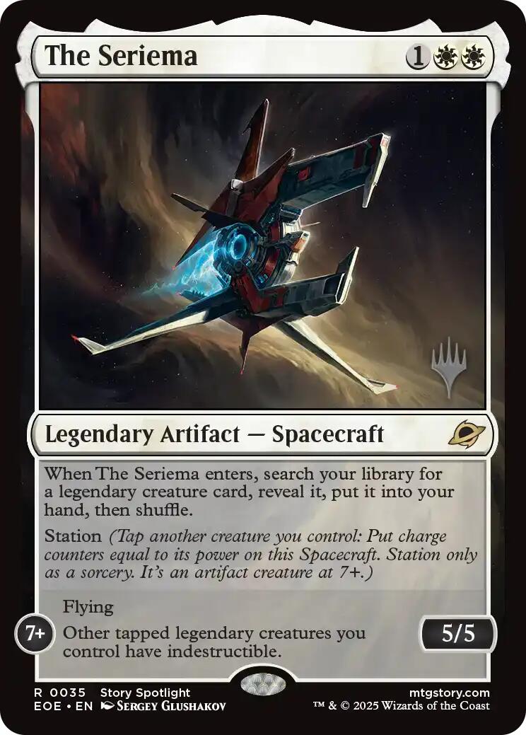 The Seriema [Edge of Eternities Promo Pack] | Game Master's Emporium (The New GME)