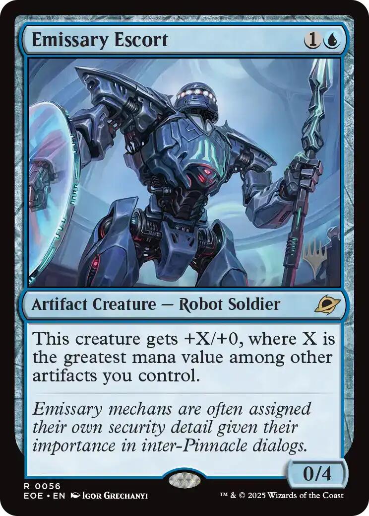 Emissary Escort (Promo Pack) [Edge of Eternities Promo Pack] | Game Master's Emporium (The New GME)