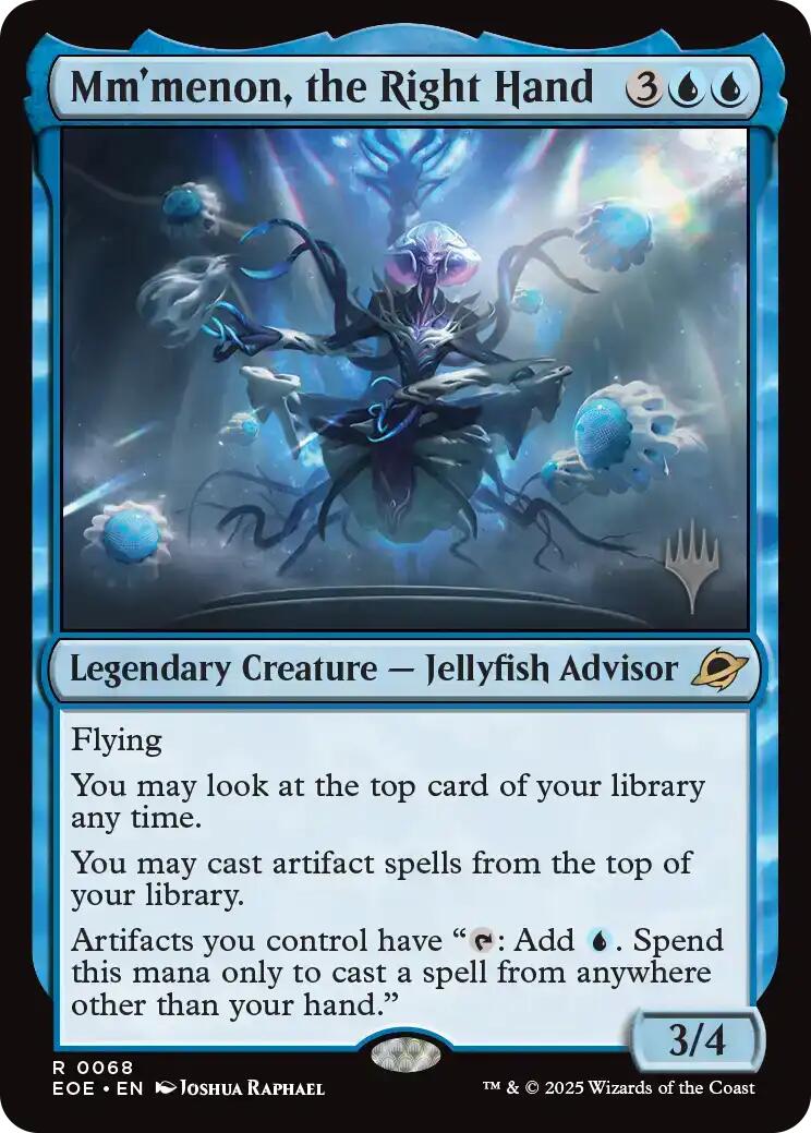Mm'menon, the Right Hand [Edge of Eternities Promo Pack] | Game Master's Emporium (The New GME)