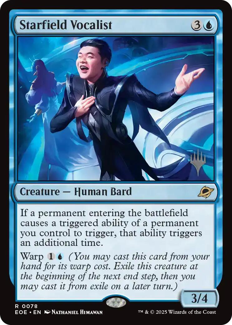 Starfield Vocalist [Edge of Eternities Promo Pack] | Game Master's Emporium (The New GME)