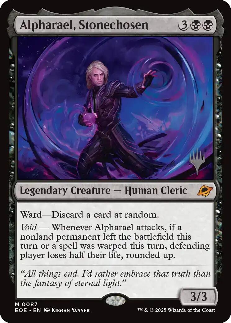 Alpharael, Stonechosen [Edge of Eternities Promo Pack] | Game Master's Emporium (The New GME)