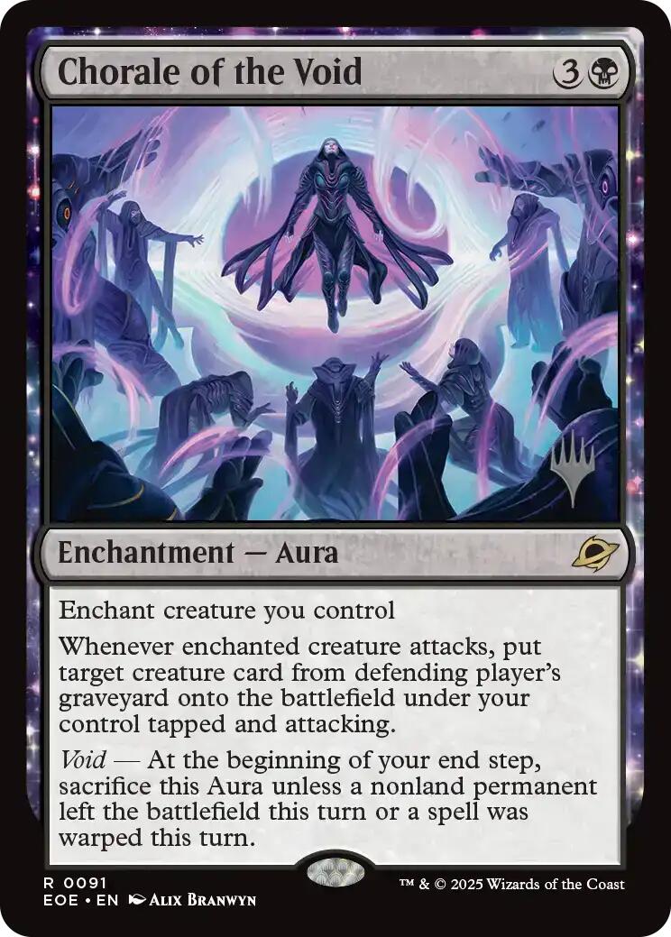 Chorale of the Void [Edge of Eternities Promo Pack] | Game Master's Emporium (The New GME)