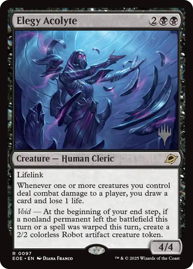 Elegy Acolyte [Edge of Eternities Promo Pack] | Game Master's Emporium (The New GME)