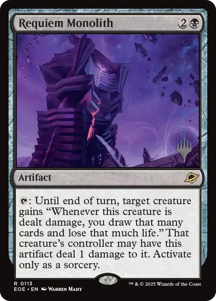 Requiem Monolith [Edge of Eternities Promo Pack] | Game Master's Emporium (The New GME)