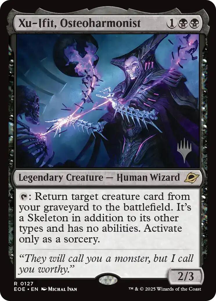 Xu-Ifit, Osteoharmonist [Edge of Eternities Promo Pack] | Game Master's Emporium (The New GME)
