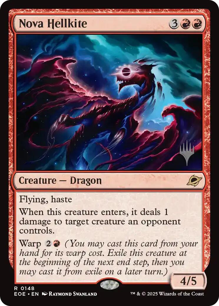 Nova Hellkite [Edge of Eternities Promo Pack] | Game Master's Emporium (The New GME)