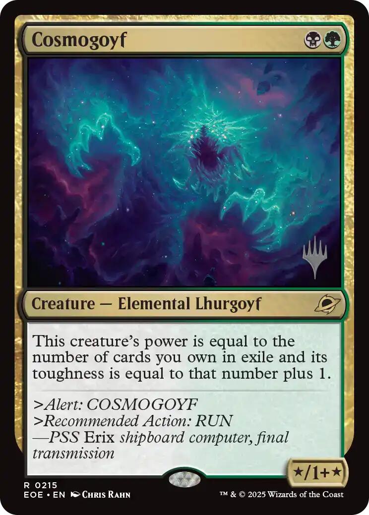 Cosmogoyf [Edge of Eternities Promo Pack] | Game Master's Emporium (The New GME)