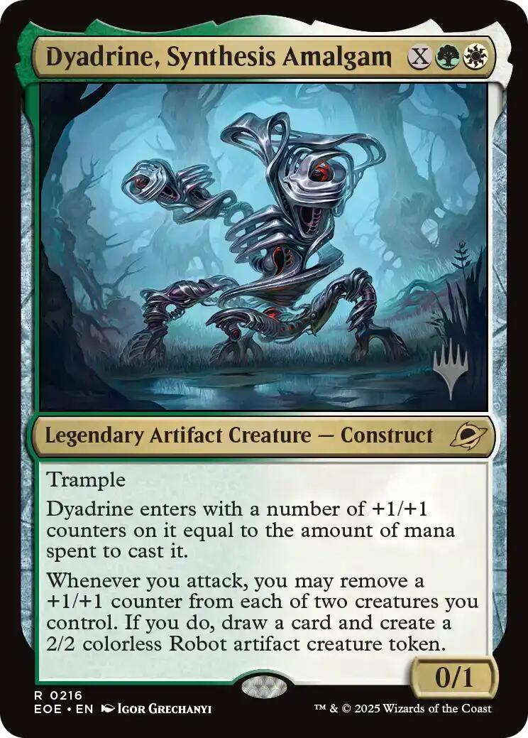 Dyadrine, Synthesis Amalgam [Edge of Eternities Promo Pack] | Game Master's Emporium (The New GME)