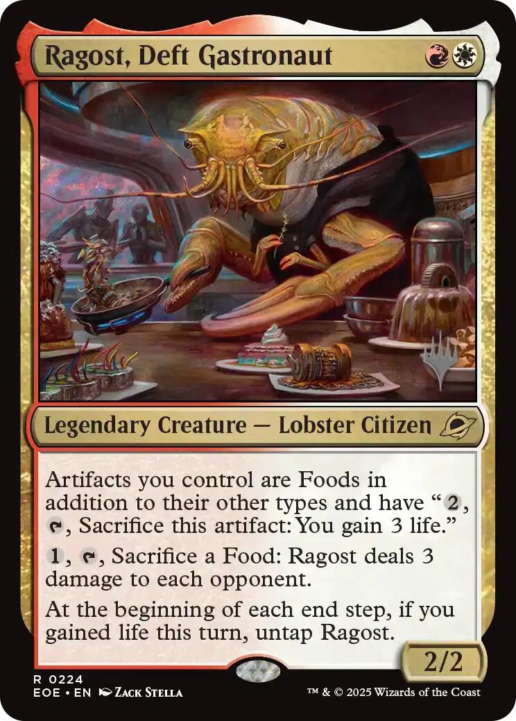 Ragost, Deft Gastronaut [Edge of Eternities Promo Pack] | Game Master's Emporium (The New GME)