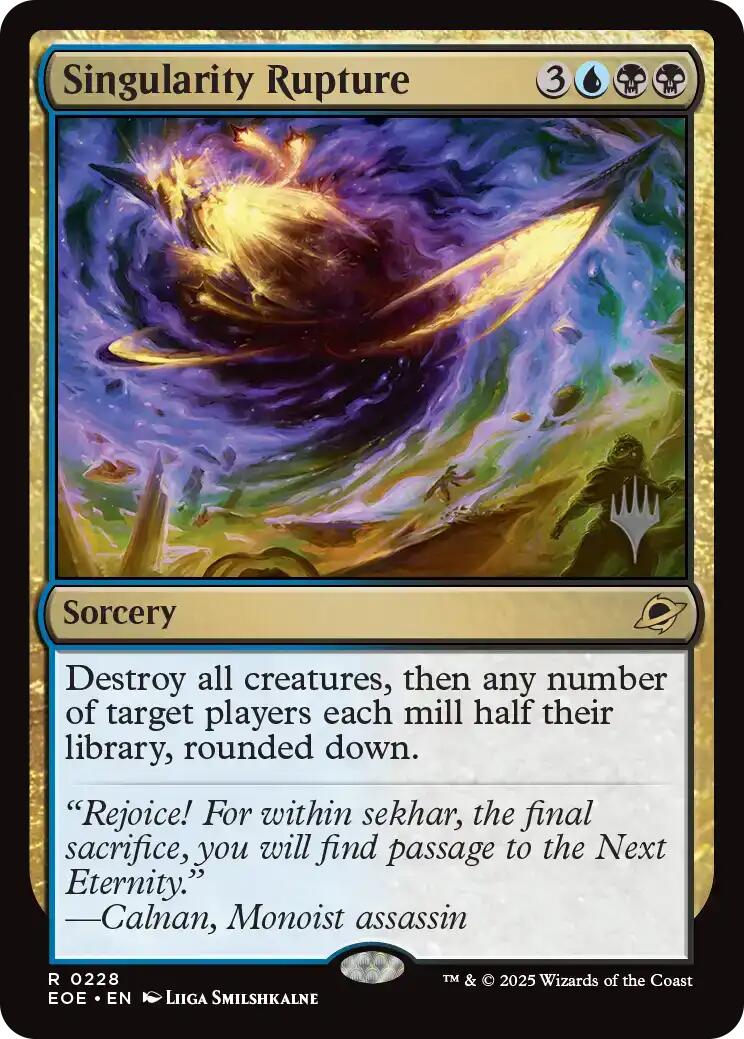 Singularity Rupture (Promo Pack) [Edge of Eternities Promo Pack] | Game Master's Emporium (The New GME)