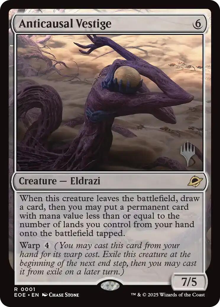 Anticausal Vestige [Edge of Eternities Promo Pack] | Game Master's Emporium (The New GME)
