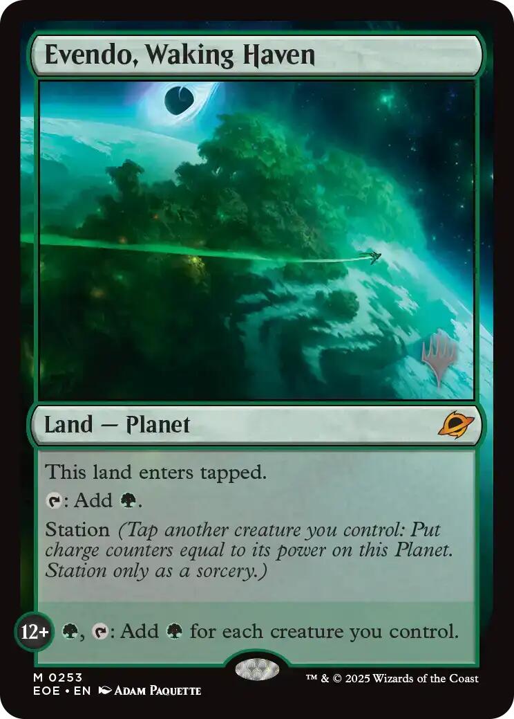 Evendo, Waking Haven [Edge of Eternities Promo Pack] | Game Master's Emporium (The New GME)