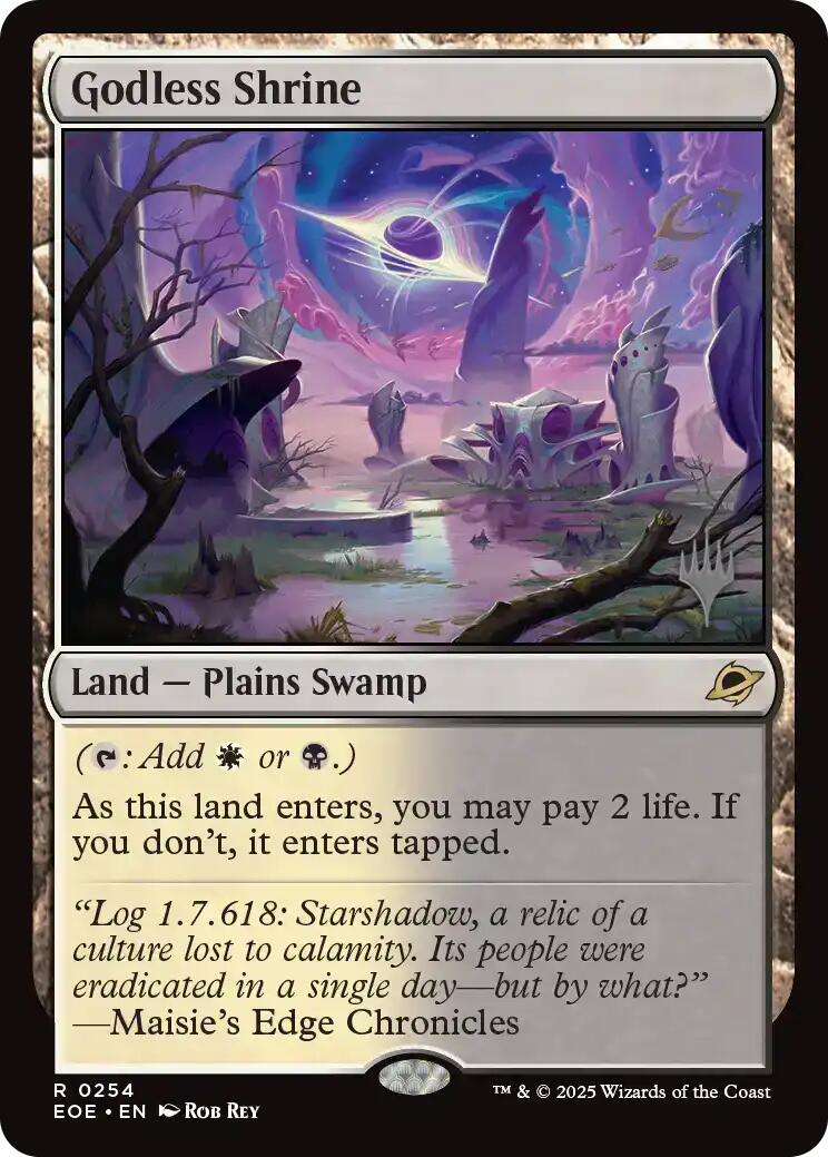 Godless Shrine [Edge of Eternities Promo Pack] | Game Master's Emporium (The New GME)