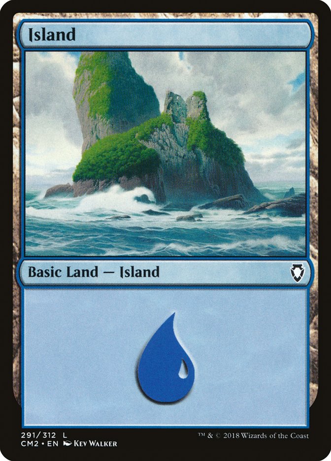 Island (291) [Commander Anthology Volume II] | Game Master's Emporium (The New GME)