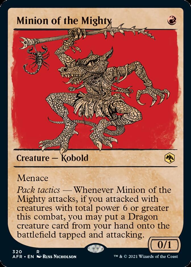Minion of the Mighty (Showcase) [Dungeons & Dragons: Adventures in the Forgotten Realms] | Game Master's Emporium (The New GME)