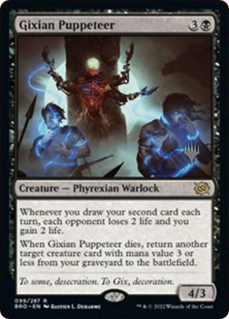 Gixian Puppeteer (Promo Pack) [The Brothers' War Promos] | Game Master's Emporium (The New GME)