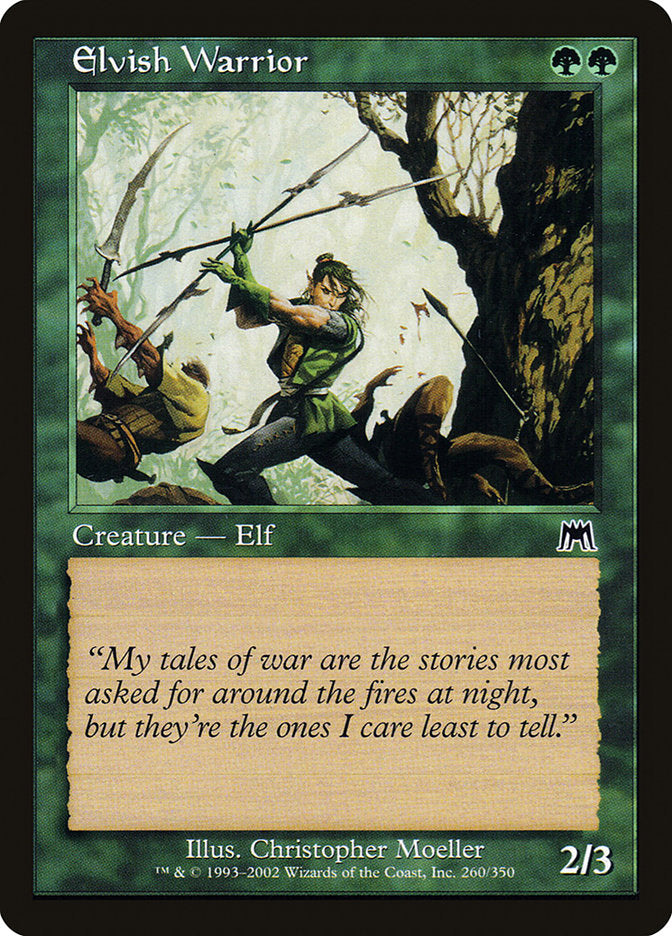 Elvish Warrior [Onslaught] | Game Master's Emporium (The New GME)