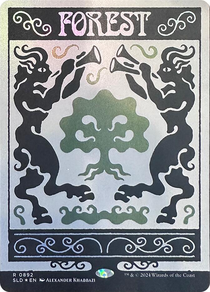 Forest (0892) (Rainbow Foil) [Secret Lair Drop Series] | Game Master's Emporium (The New GME)