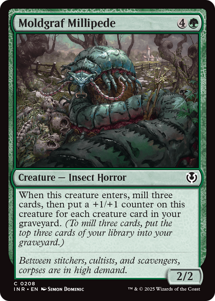 Moldgraf Millipede [Innistrad Remastered] | Game Master's Emporium (The New GME)