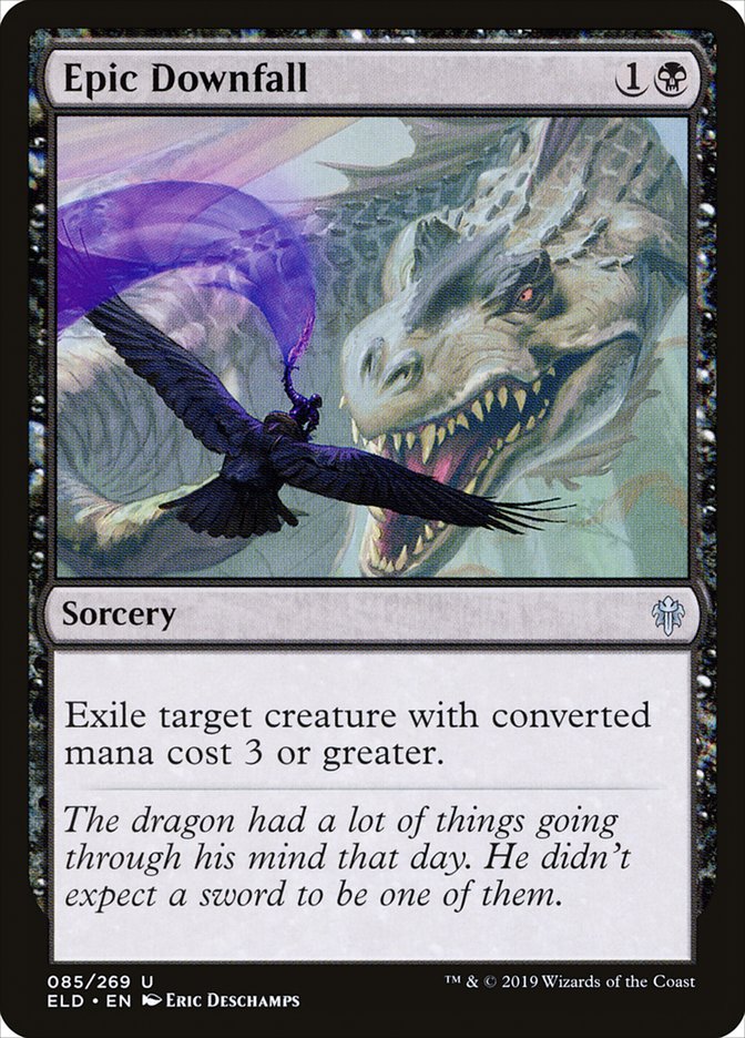 Epic Downfall [Throne of Eldraine] | Game Master's Emporium (The New GME)