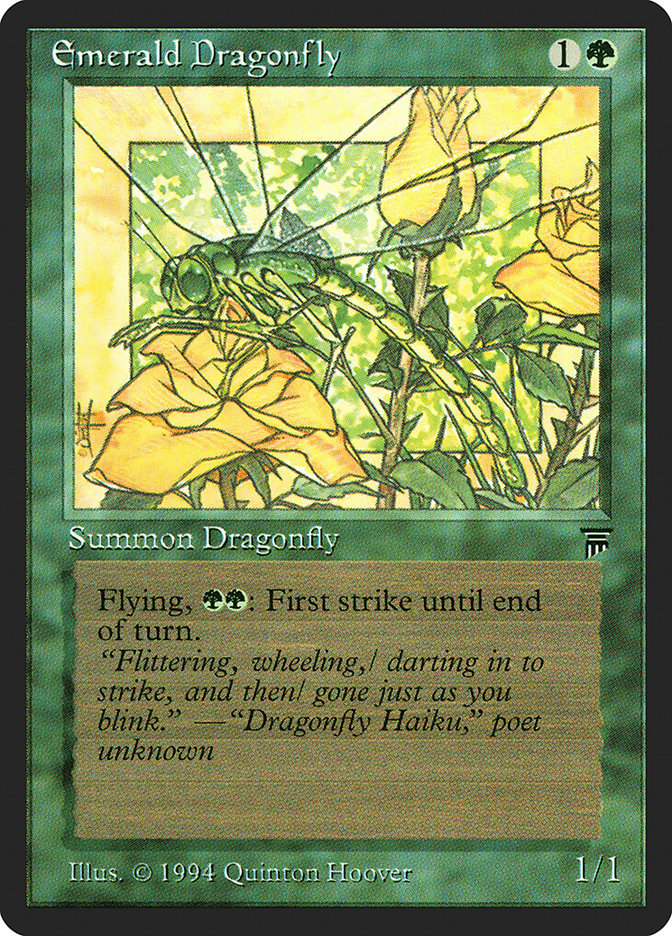 Emerald Dragonfly [Legends] | Game Master's Emporium (The New GME)