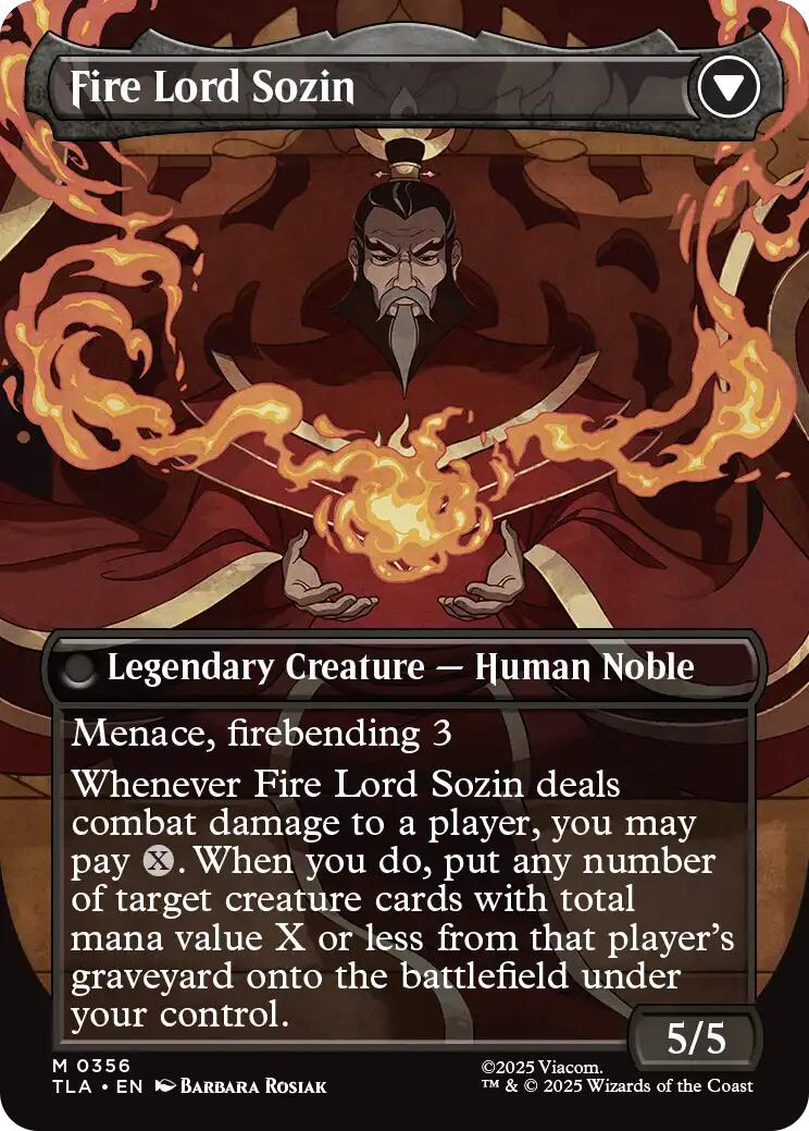 The Rise of Sozin (Borderless) [Avatar: The Last Airbender] | Game Master's Emporium (The New GME)