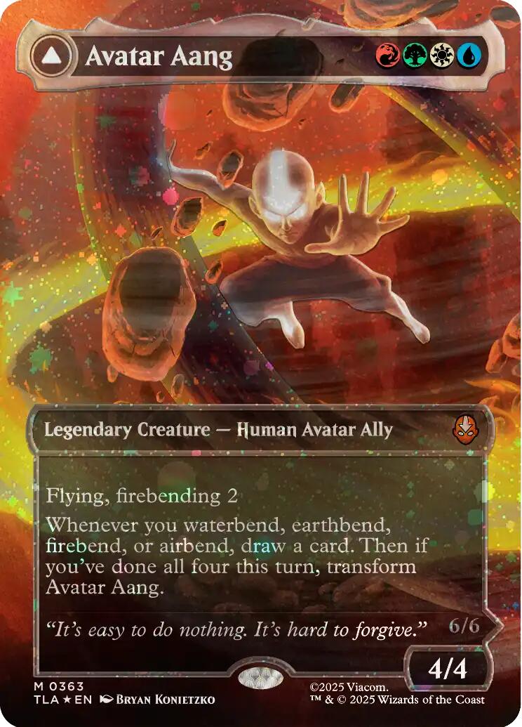Avatar Aang (Raised Foil) [Avatar: The Last Airbender] | Game Master's Emporium (The New GME)