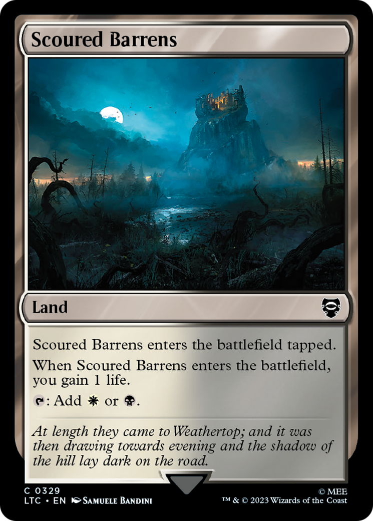 Scoured Barrens [The Lord of the Rings: Tales of Middle-Earth Commander] | Game Master's Emporium (The New GME)