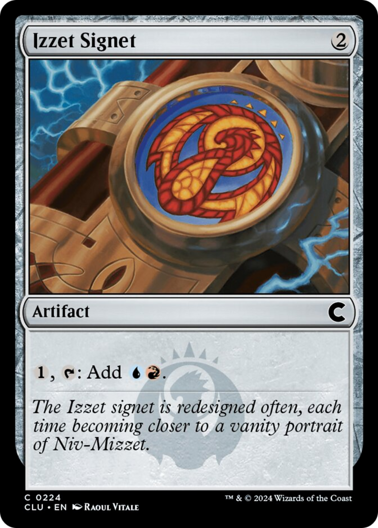 Izzet Signet [Ravnica: Clue Edition] | Game Master's Emporium (The New GME)