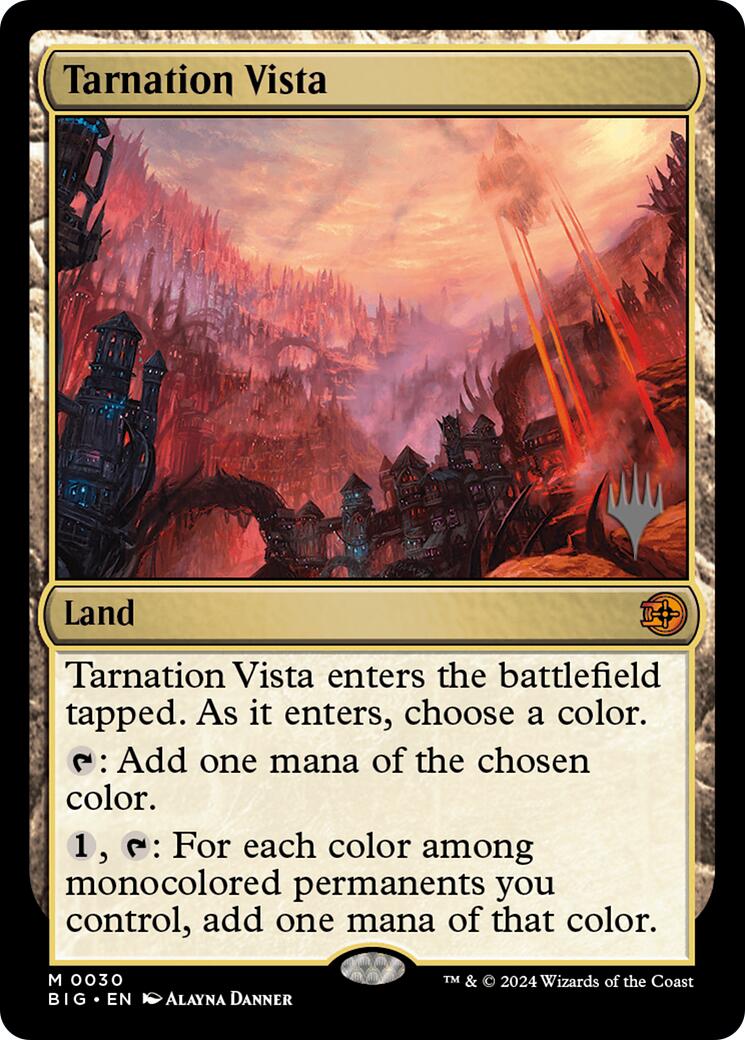 Tarnation Vista (Promo Pack) [Edge of Eternities Promo Pack] | Game Master's Emporium (The New GME)