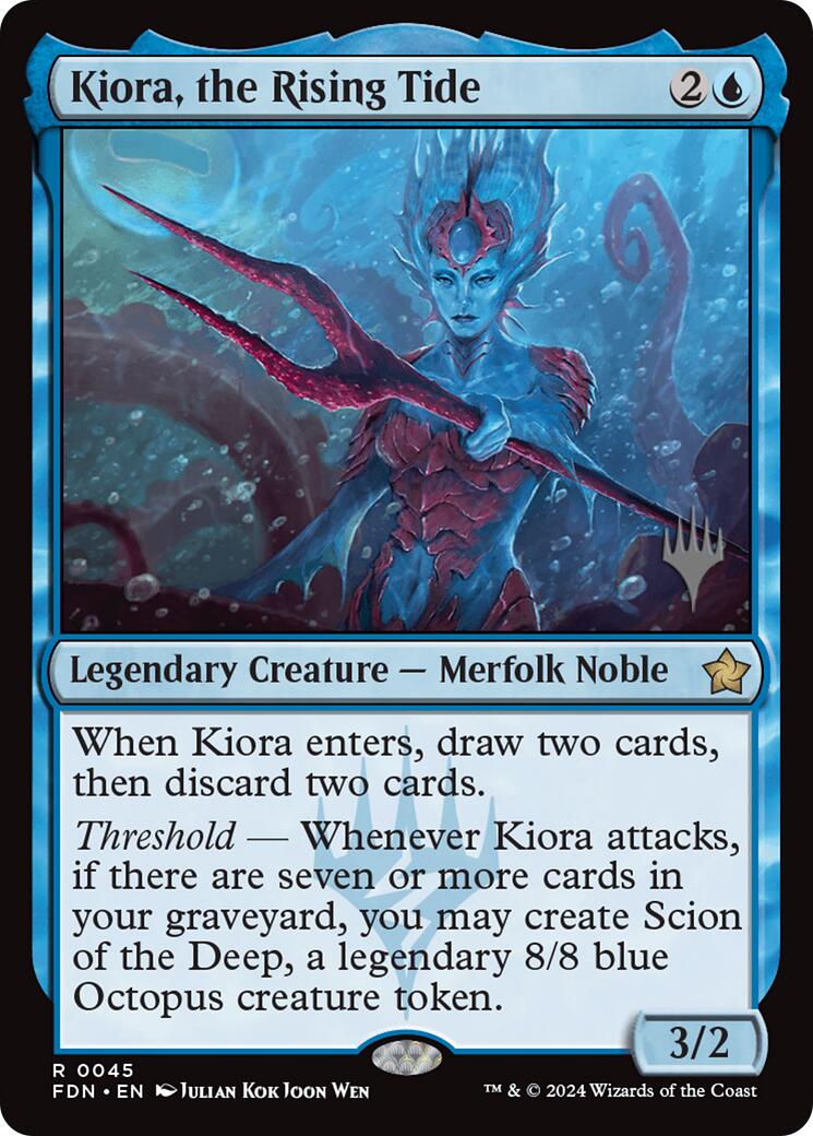Kiora, the Rising Tide [Edge of Eternities Promo Pack] | Game Master's Emporium (The New GME)