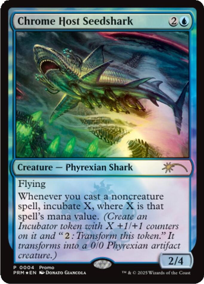 Chrome Host Seedshark [Media Promos] | Game Master's Emporium (The New GME)