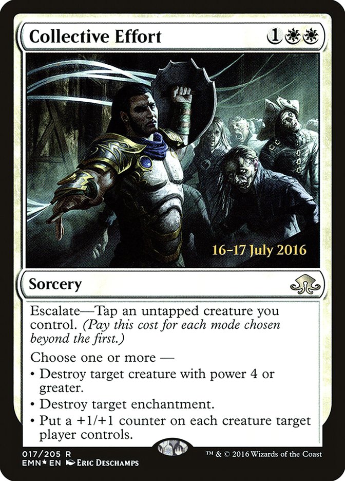 Collective Effort [Eldritch Moon Prerelease Promos] | Game Master's Emporium (The New GME)
