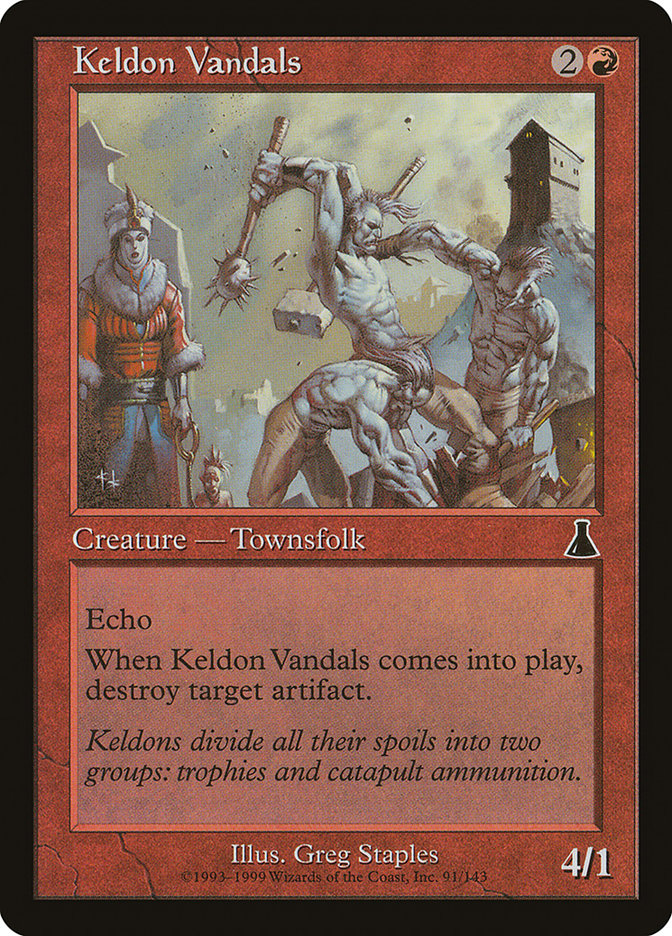 Keldon Vandals [Urza's Destiny] | Game Master's Emporium (The New GME)