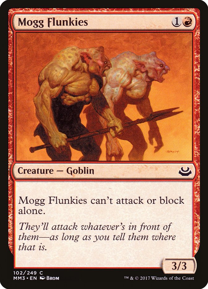 Mogg Flunkies [Modern Masters 2017] | Game Master's Emporium (The New GME)