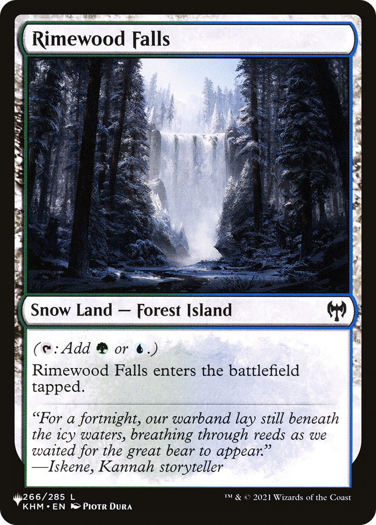 Rimewood Falls [Secret Lair: From Cute to Brute] | Game Master's Emporium (The New GME)