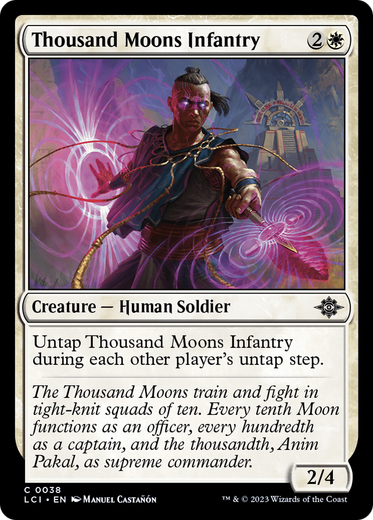 Thousand Moons Infantry [The Lost Caverns of Ixalan] | Game Master's Emporium (The New GME)