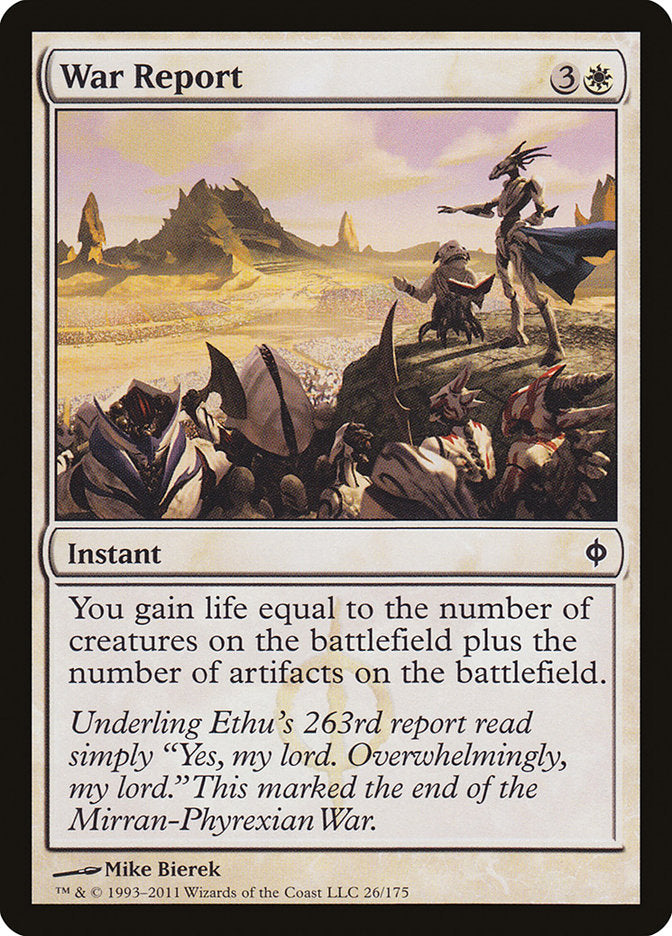 War Report [New Phyrexia] | Game Master's Emporium (The New GME)