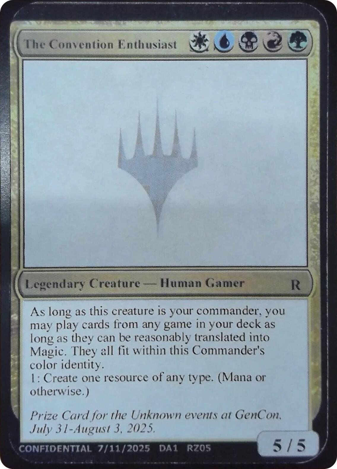 The Convention Enthusiast [Unknown Event] | Game Master's Emporium (The New GME)