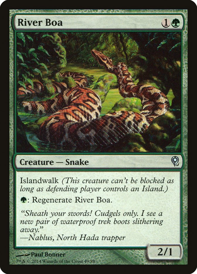 River Boa [Duel Decks: Jace vs. Vraska] | Game Master's Emporium (The New GME)