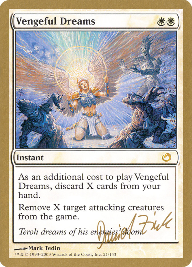 Vengeful Dreams (Daniel Zink) [World Championship Decks 2003] | Game Master's Emporium (The New GME)