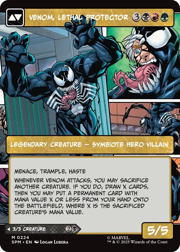 Eddie Brock (0224) (Borderless) [Marvel's Spider-Man] | Game Master's Emporium (The New GME)