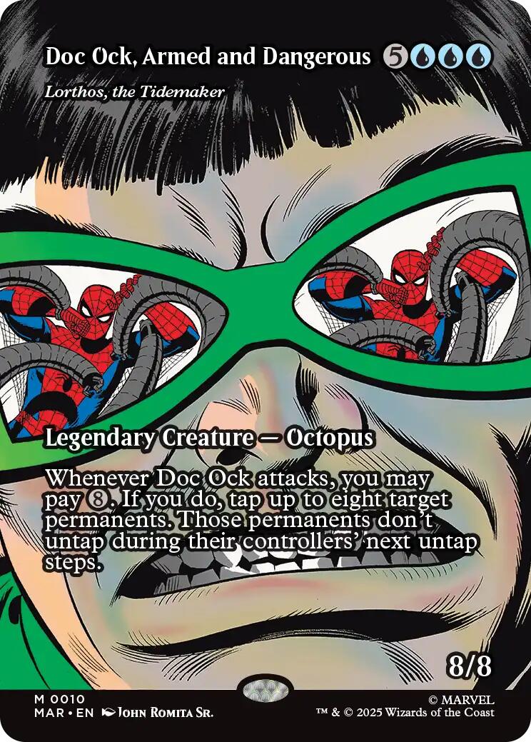 Doc Ock, Armed and Dangerous - Lorthos, the Tidemaker (Borderless) [Marvel's Spider-Man: Eternal-Legal] | Game Master's Emporium (The New GME)