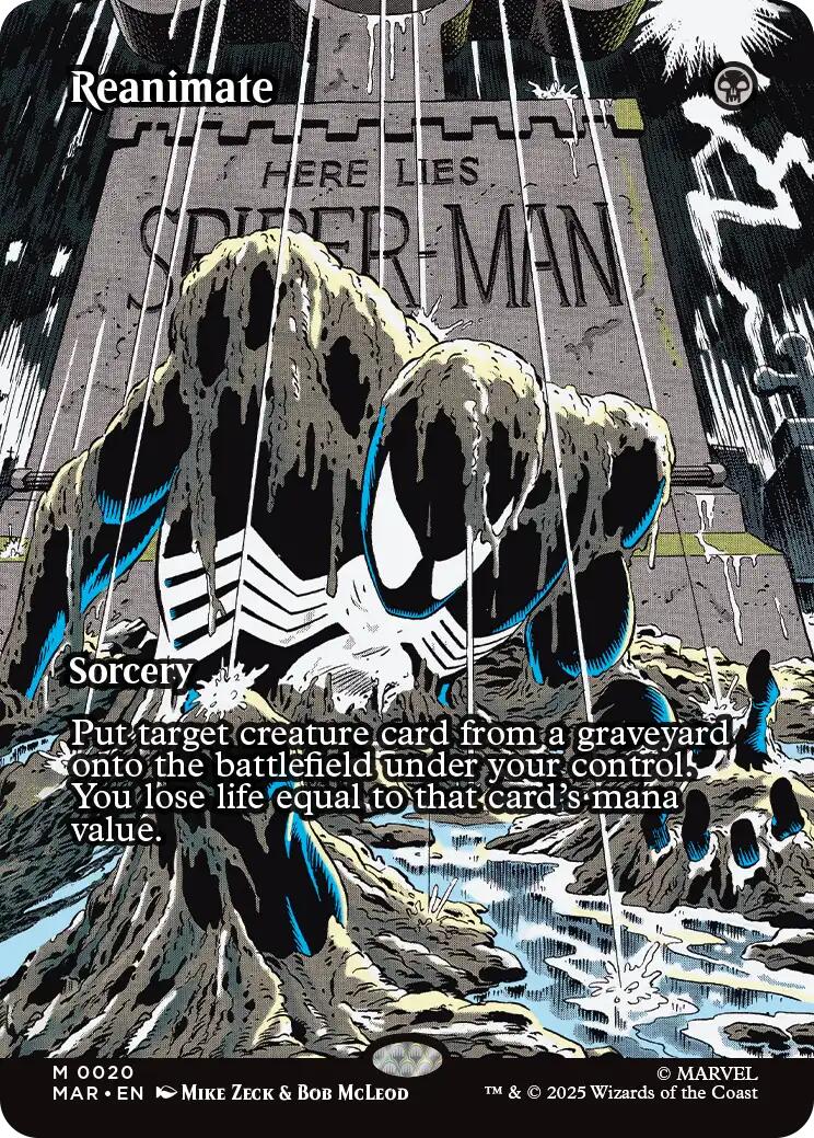 Reanimate (Borderless) [Marvel's Spider-Man: Eternal-Legal] | Game Master's Emporium (The New GME)