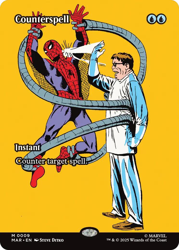 Counterspell (Borderless) [Marvel's Spider-Man: Eternal-Legal] | Game Master's Emporium (The New GME)