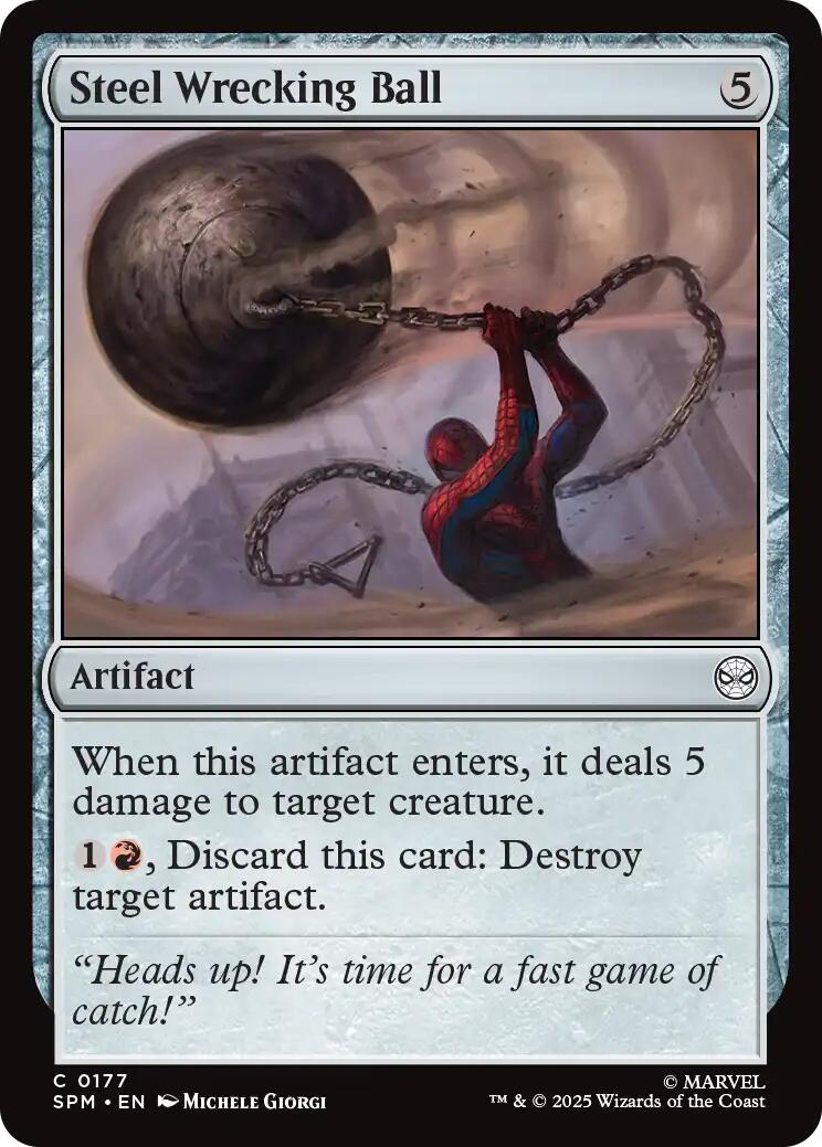 Steel Wrecking Ball [Marvel's Spider-Man] | Game Master's Emporium (The New GME)