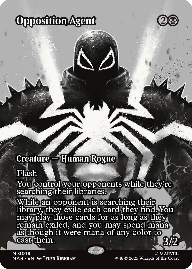 Opposition Agent (Borderless) [Marvel's Spider-Man: Eternal-Legal] | Game Master's Emporium (The New GME)